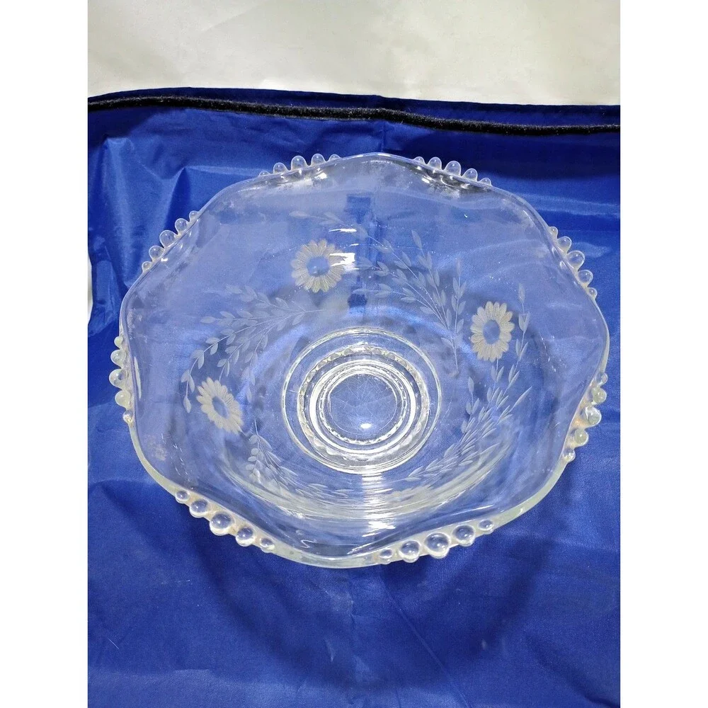Imperial Glass hughes cornflower