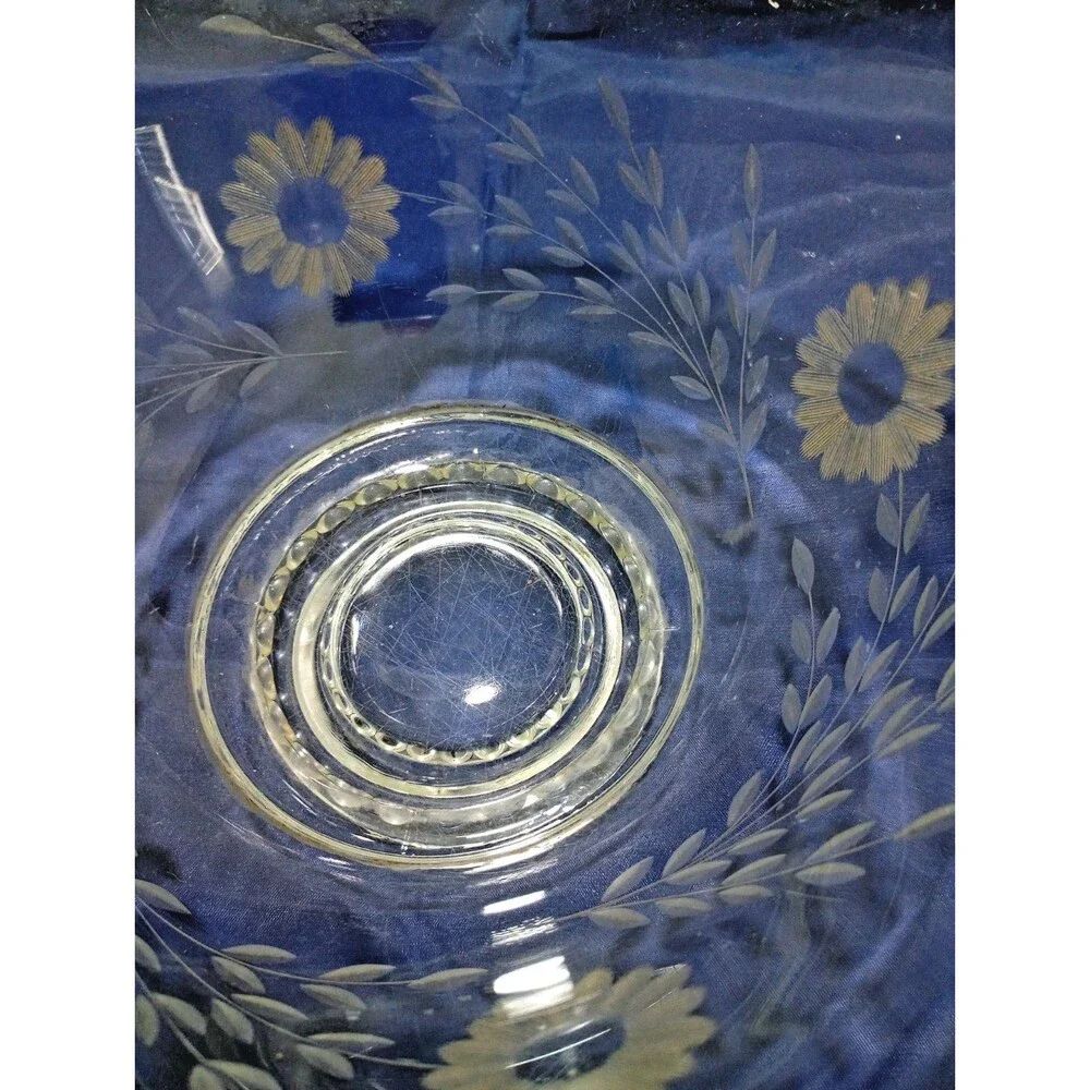 Imperial Glass hughes cornflower