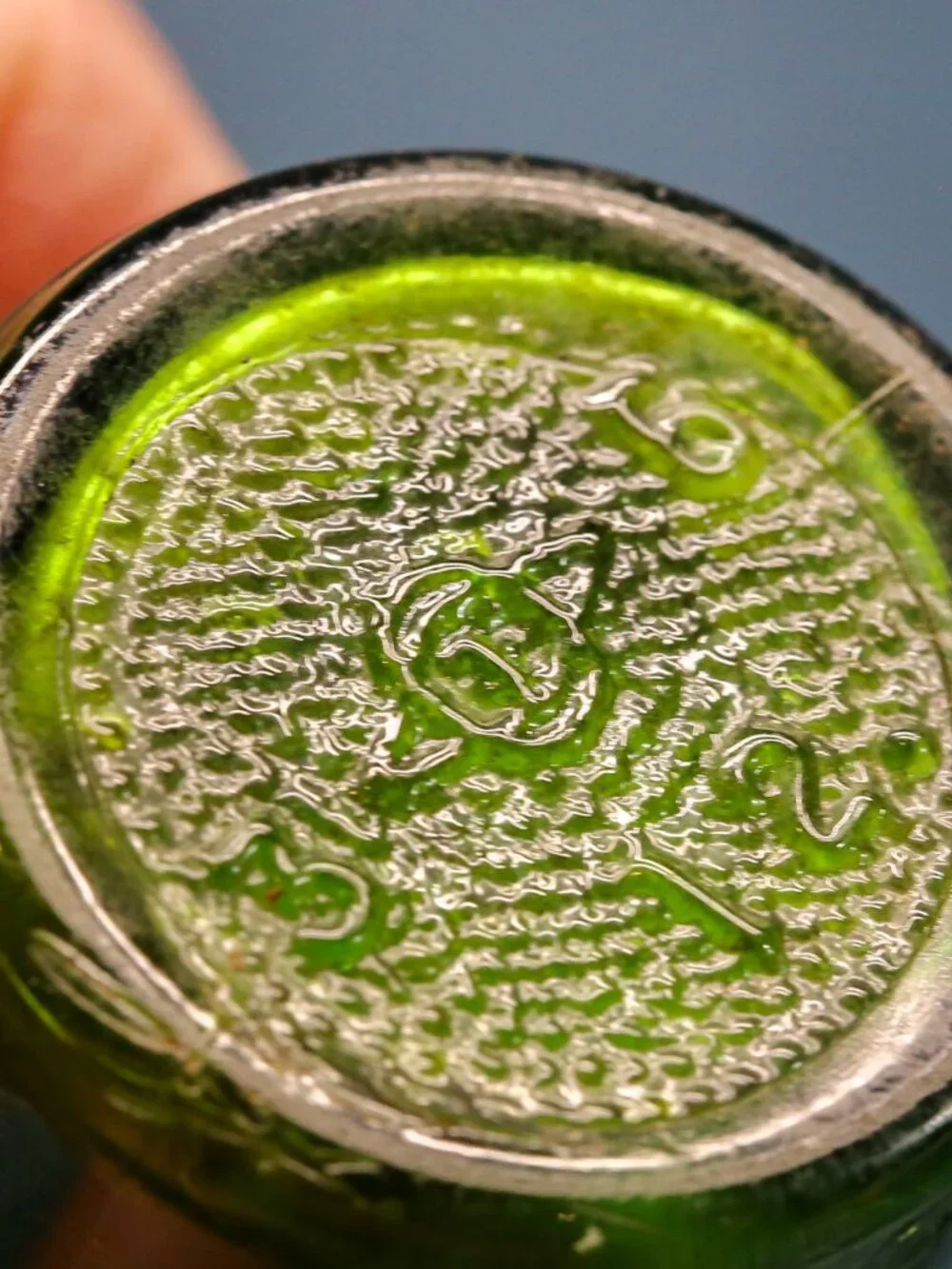 Unknown vintage unique glass
