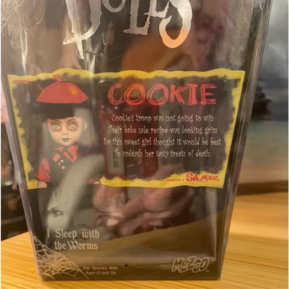Mezco - Living Dead Dolls Cookie - Spencer Gifts Exclusive Factory Sealed