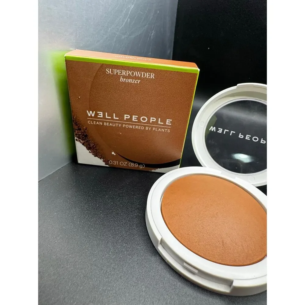 NWT Well People Golden Hour Bronzer-Clean Beauty Powered By Plants-FULL SIZE