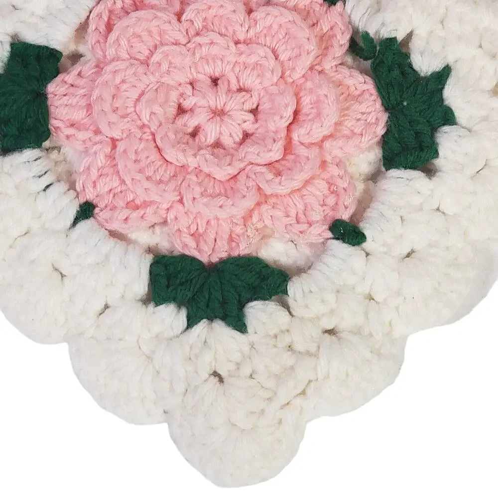 Handmade vtg crochet