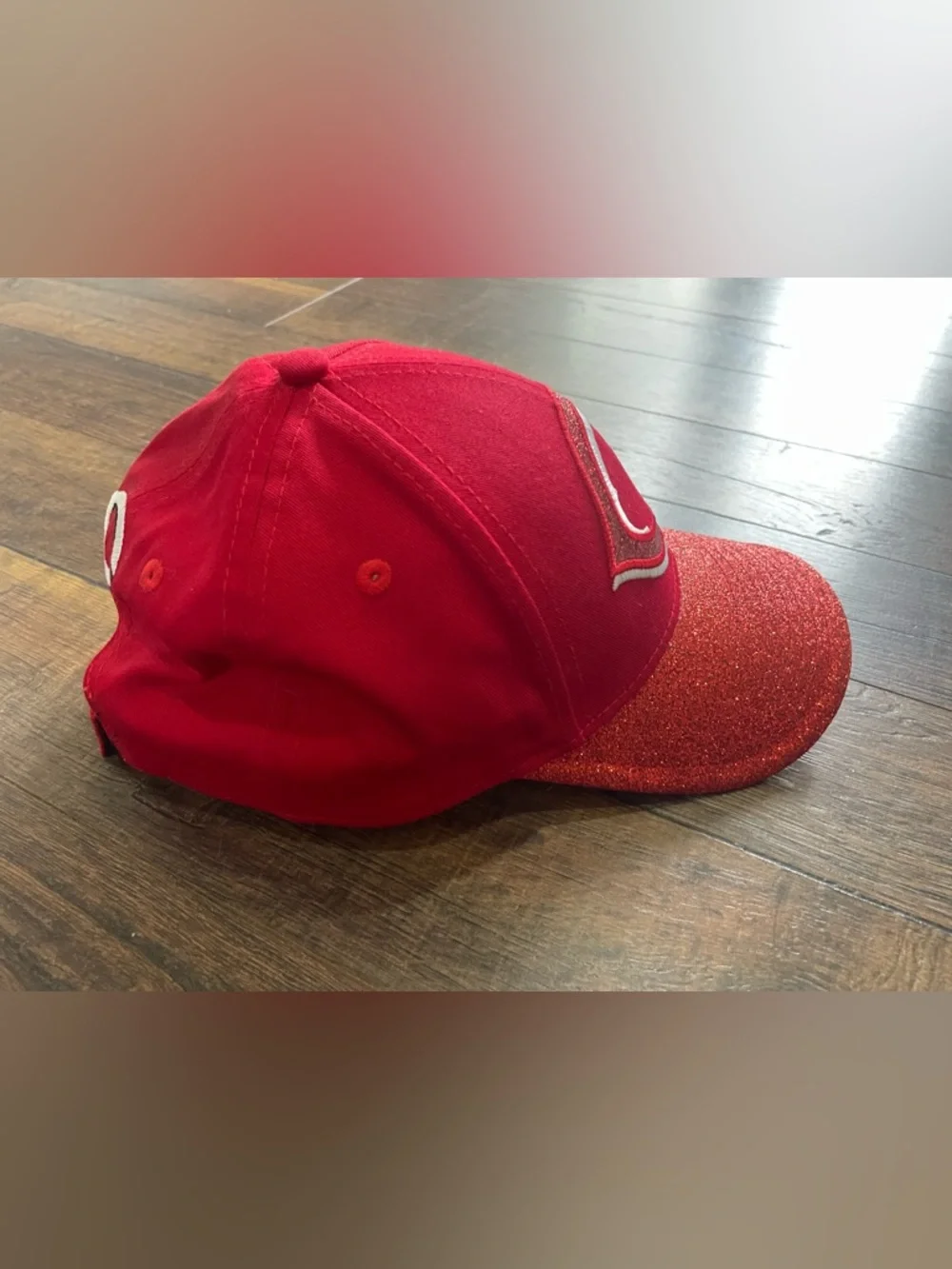 New Era Red 9FORTY Cincinnati Reds Baseball Youth Cap Fits Women