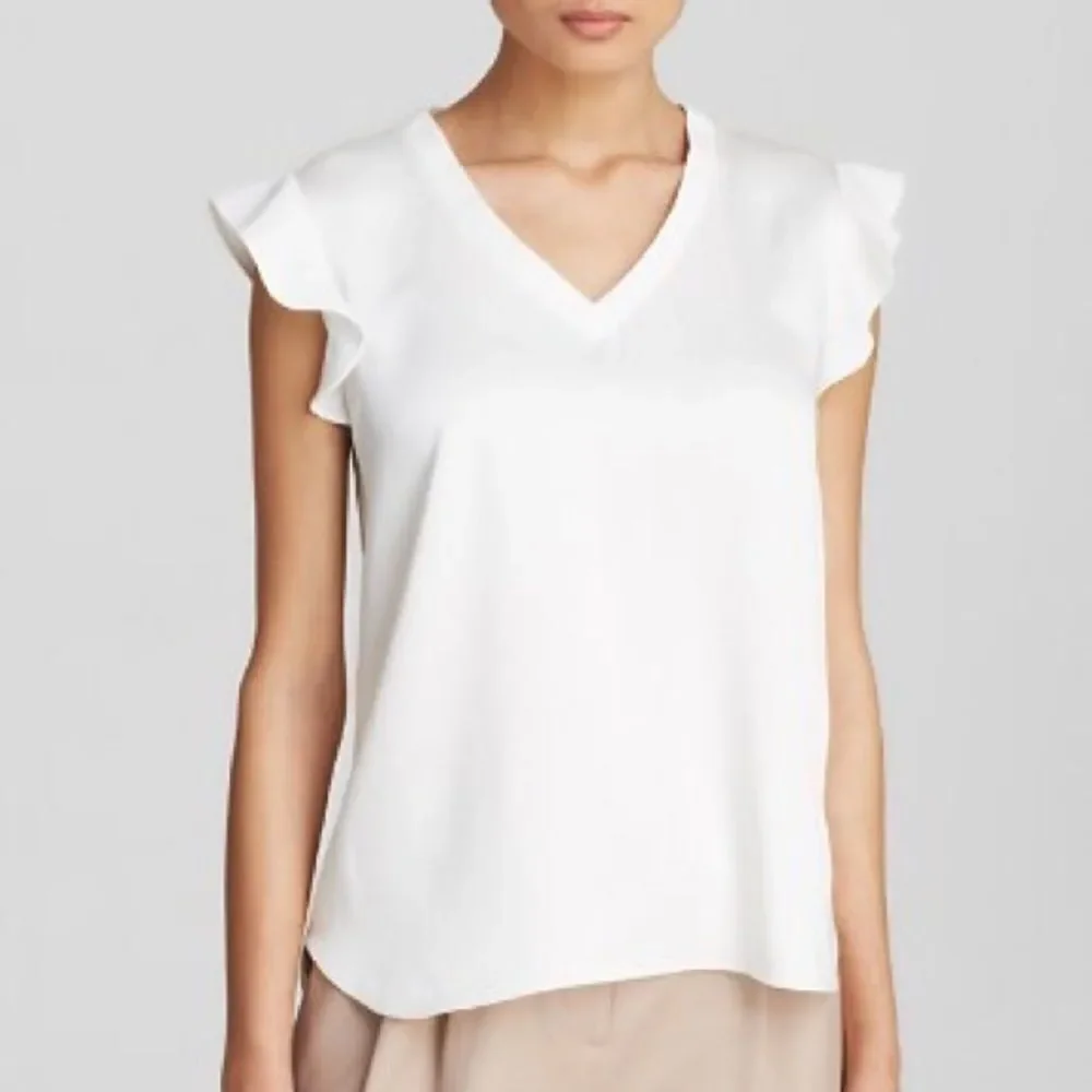 HP🔥 KATE SPADE  | Satin Crepe Flutter Sleeves Blouse