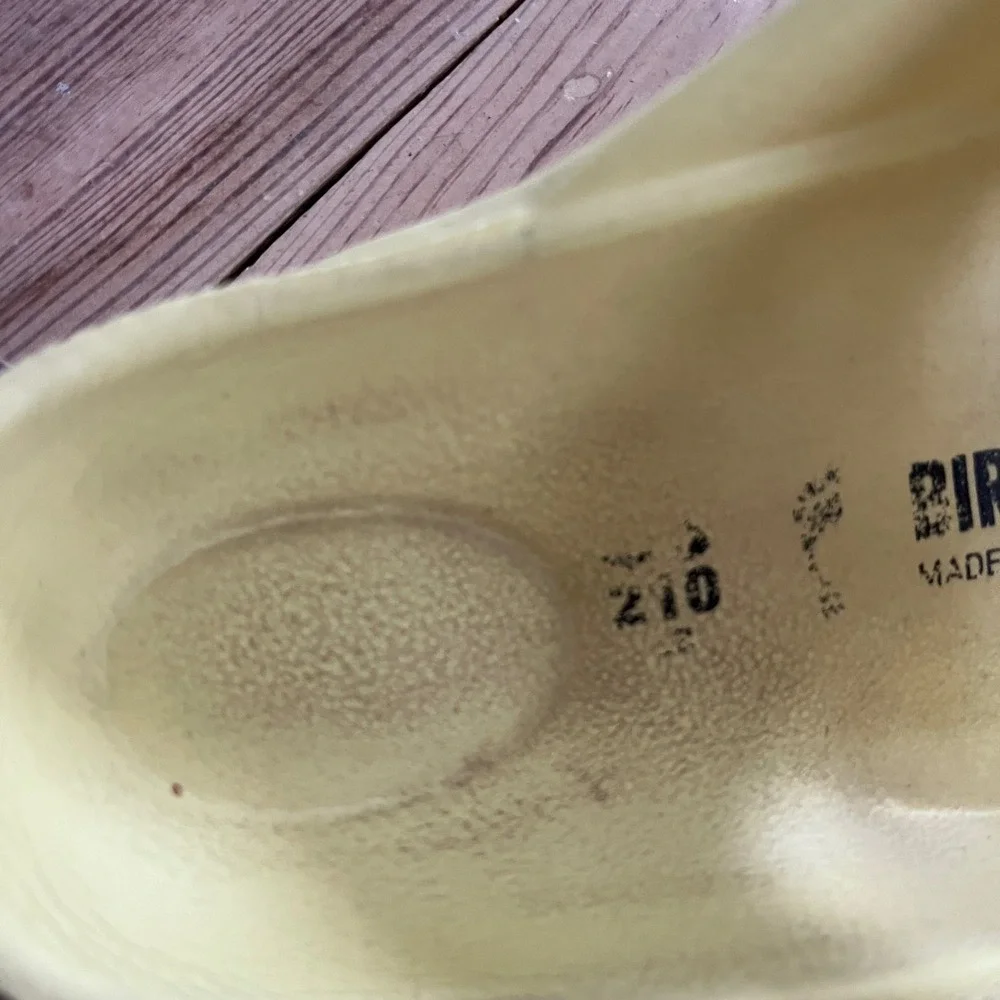 Birkenstock from size these
