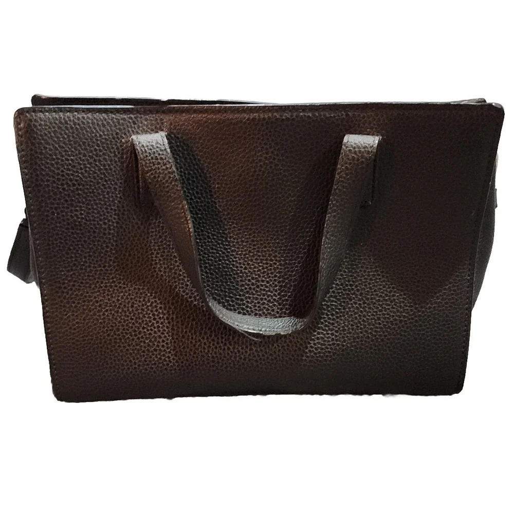 KATE SPADE NEW YORK CHANTAL BRIDGE PLACE PEBBLED LEATHER‎ SATCHEL BLACK