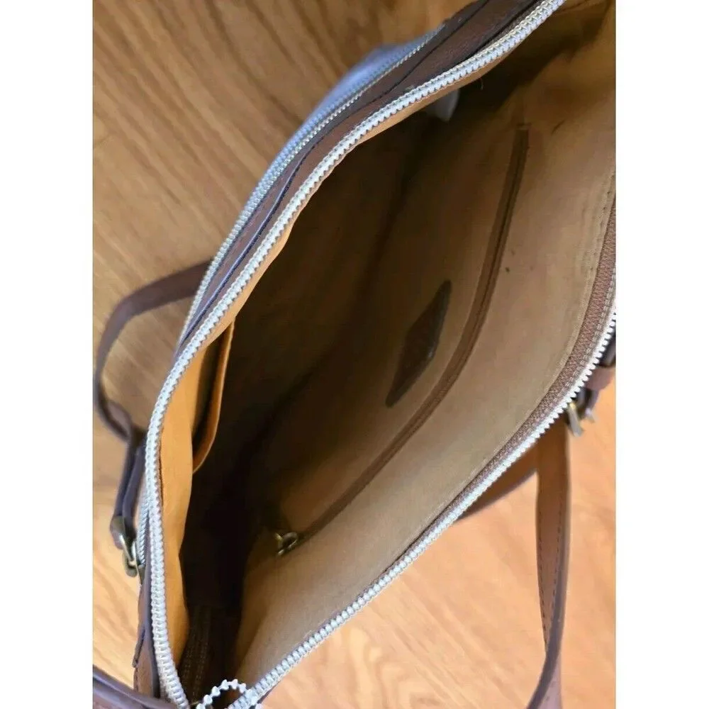 Fossil this leather