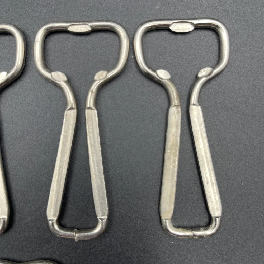 Lot 16 Vintage Church Key Bottle Openers Wire Frame & Wood Handle Barware