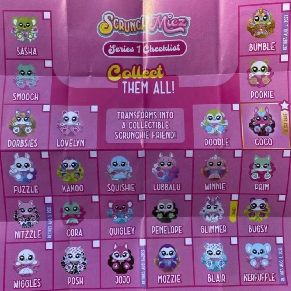 Moose collectable scrunchmiez