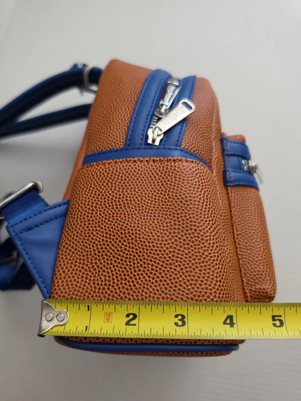 Loungefly NBA New York Knicks Mini Backpack Basketball Pebbled Texture Sports