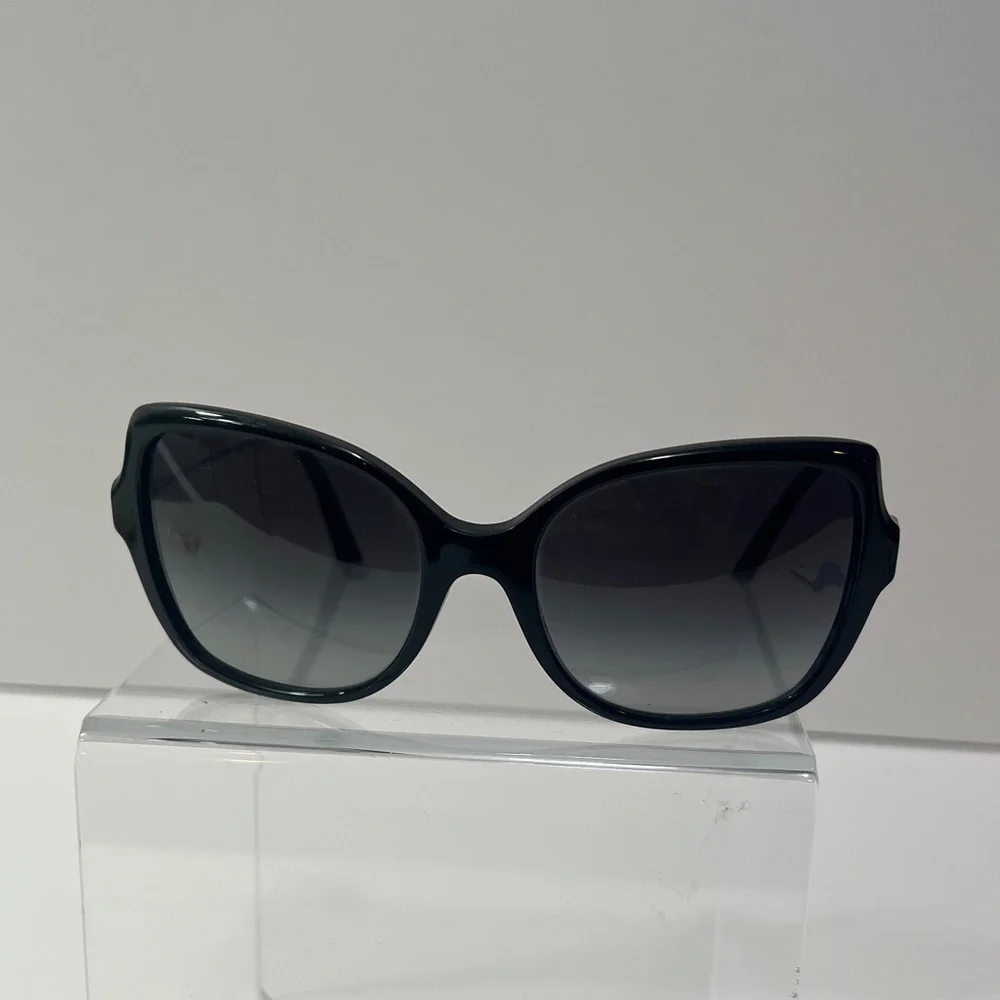 Tory Burch TY7094‎ Black Sunglasses silver logo