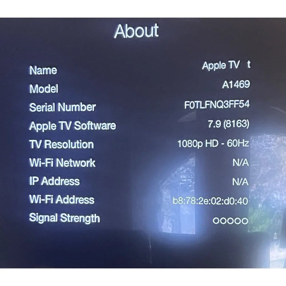 Apple tv a1427