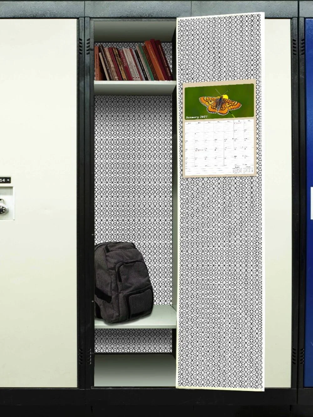 2027 Calendar Magnetic Peel & Stick 12 Months 8.5
