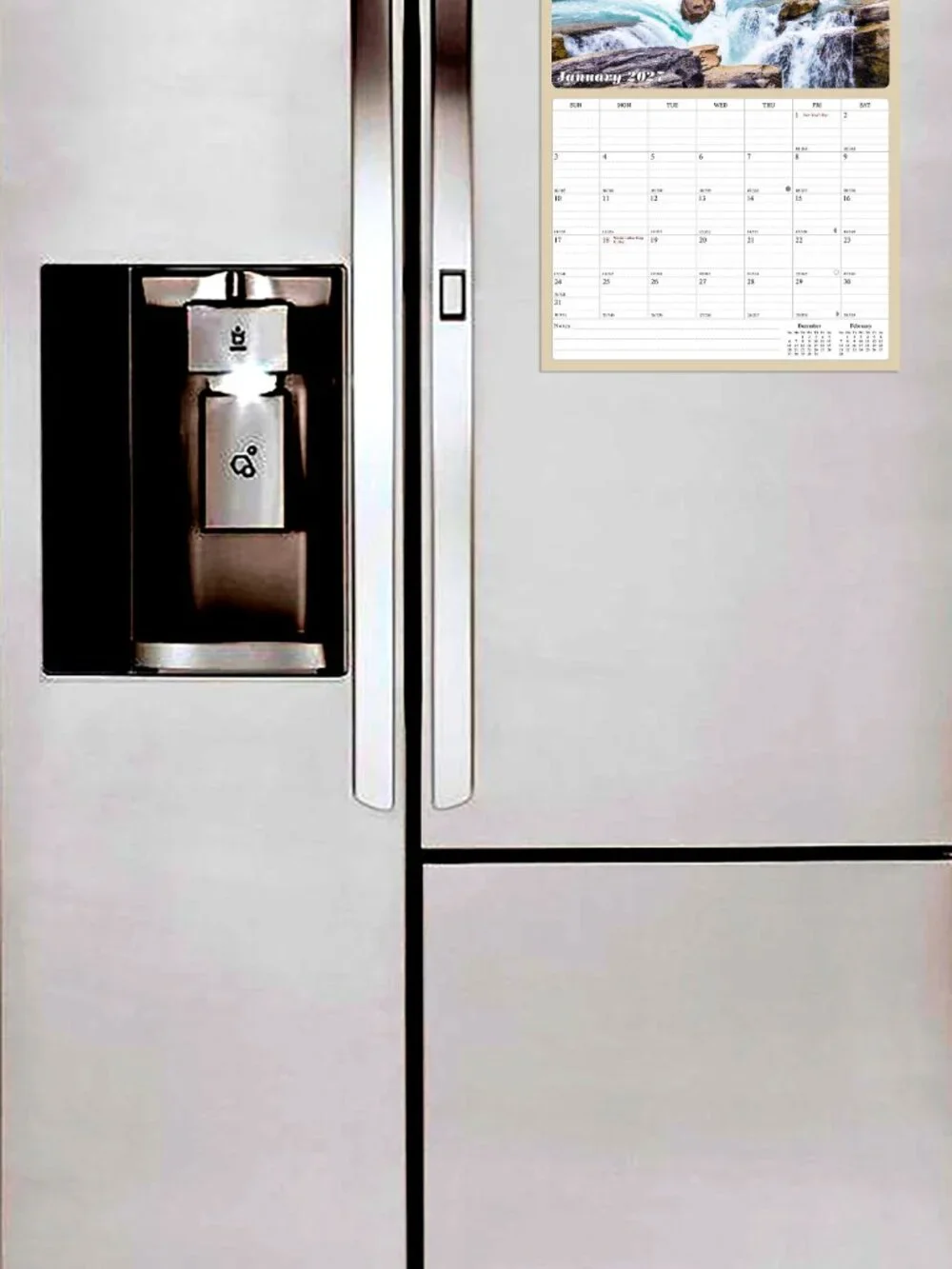 2027 Calendar Magnetic Peel & Stick 12 Months 8.5