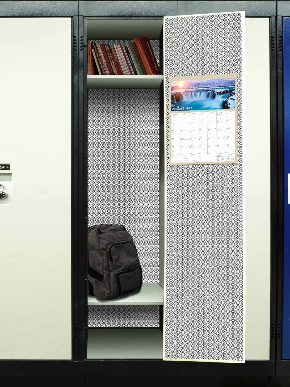 2027 Calendar Magnetic Peel & Stick 12 Months 8.5