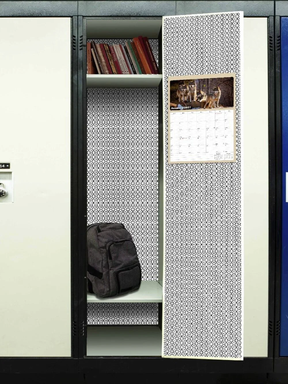 2027 Calendar Magnetic Peel & Stick 12 Months 8.5