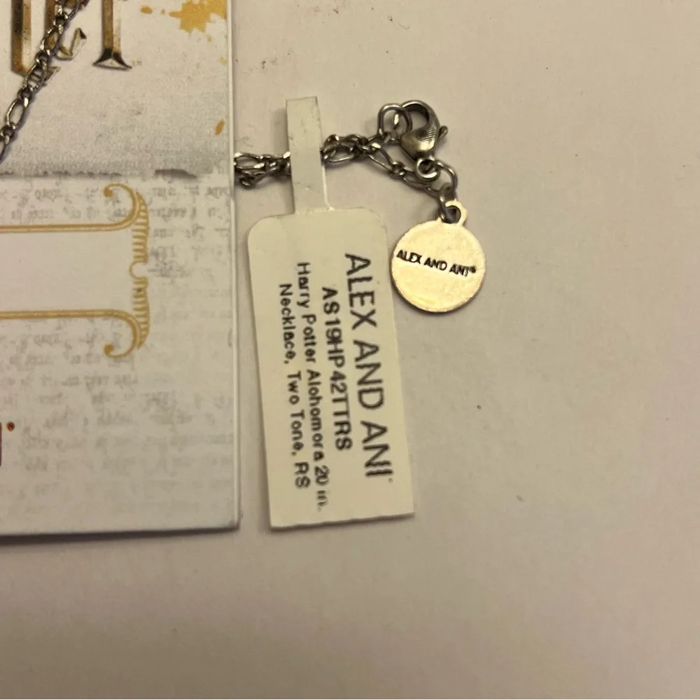 Authentic Alex & Ani Harry Potter Alohomora Necklace Women's Jewelry Collectible