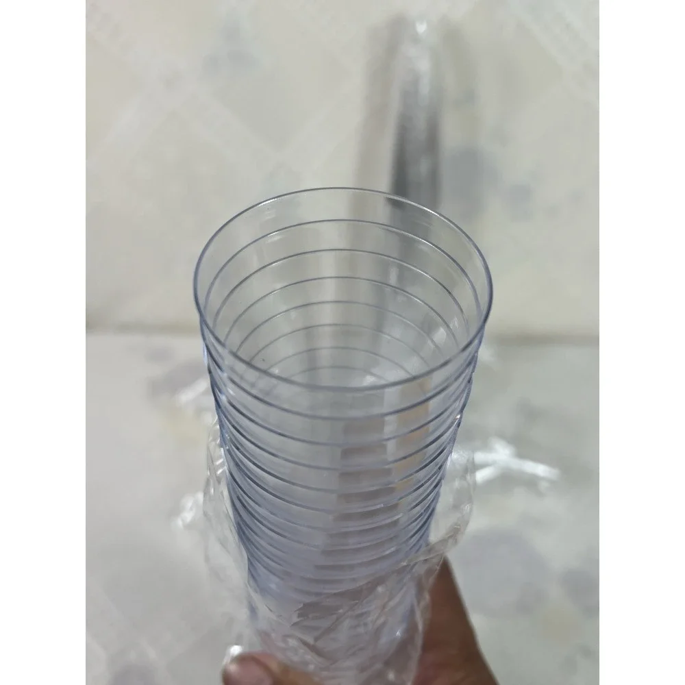 Plastic Champagne Flutes 40 Pack Disposable Champagne Glasses‎ 5oz Clear Plastic