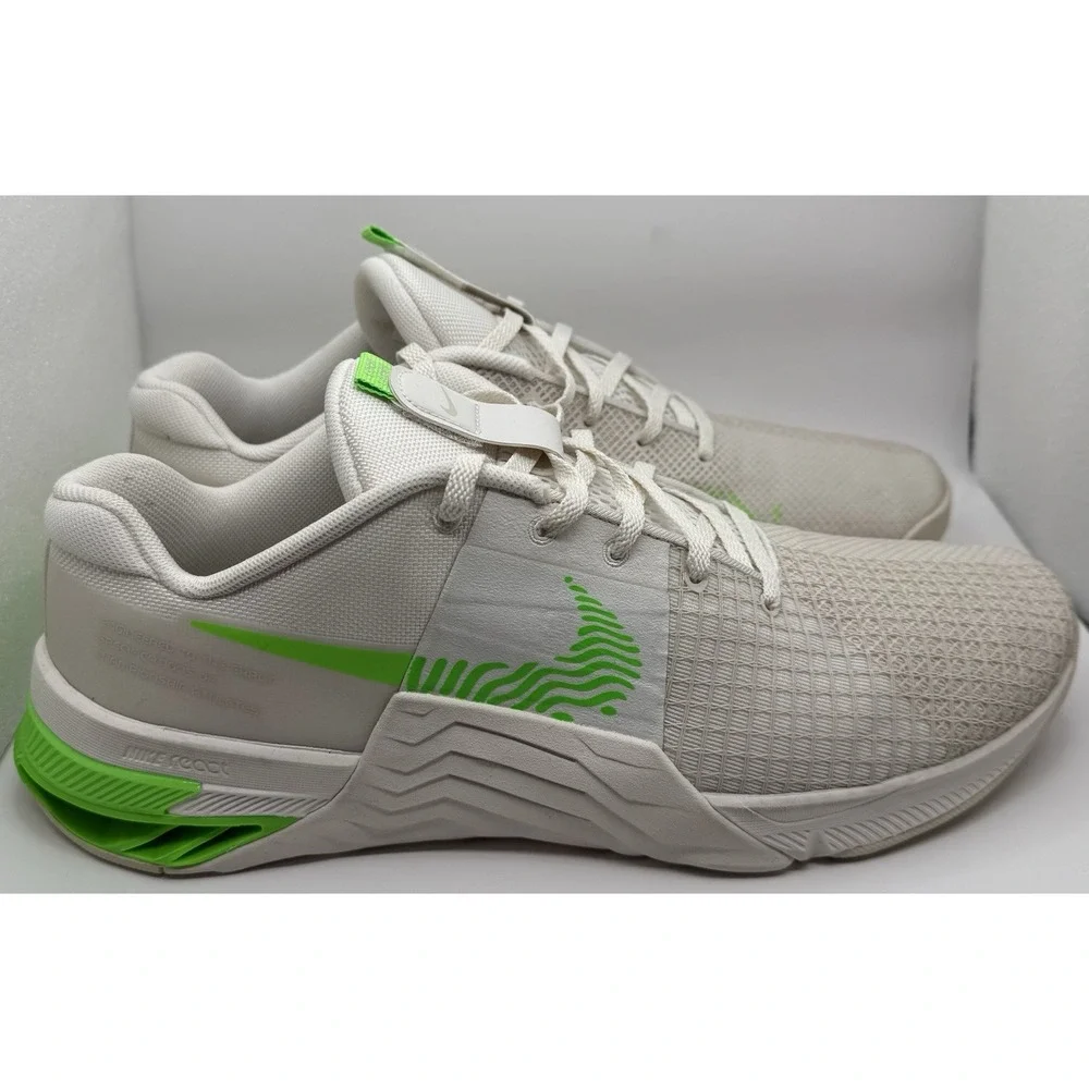 Nike Men's Metcon 8 'Phantom Green Strike' Training Shoes Size 12 DO9328-006