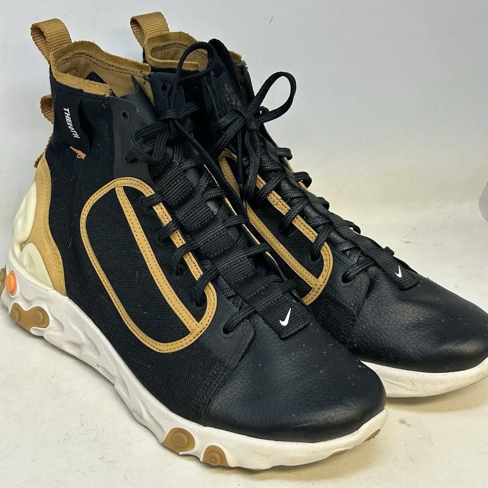 Nike React Ianga 'THE10TH' AV5555-001 High Top‎ Sneaker Shoes Men's 12