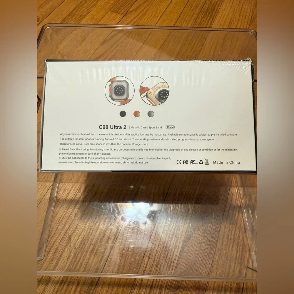 Champion Silver Smartwatch with Advanced Features