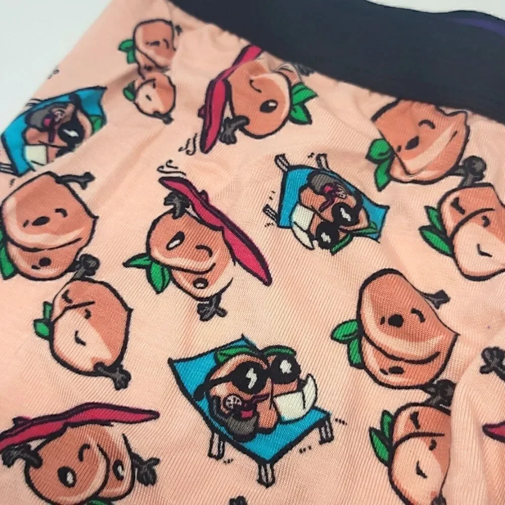 NEW MeUndies Peach Summer Boxer Briefs Underwear Mens Size Medium