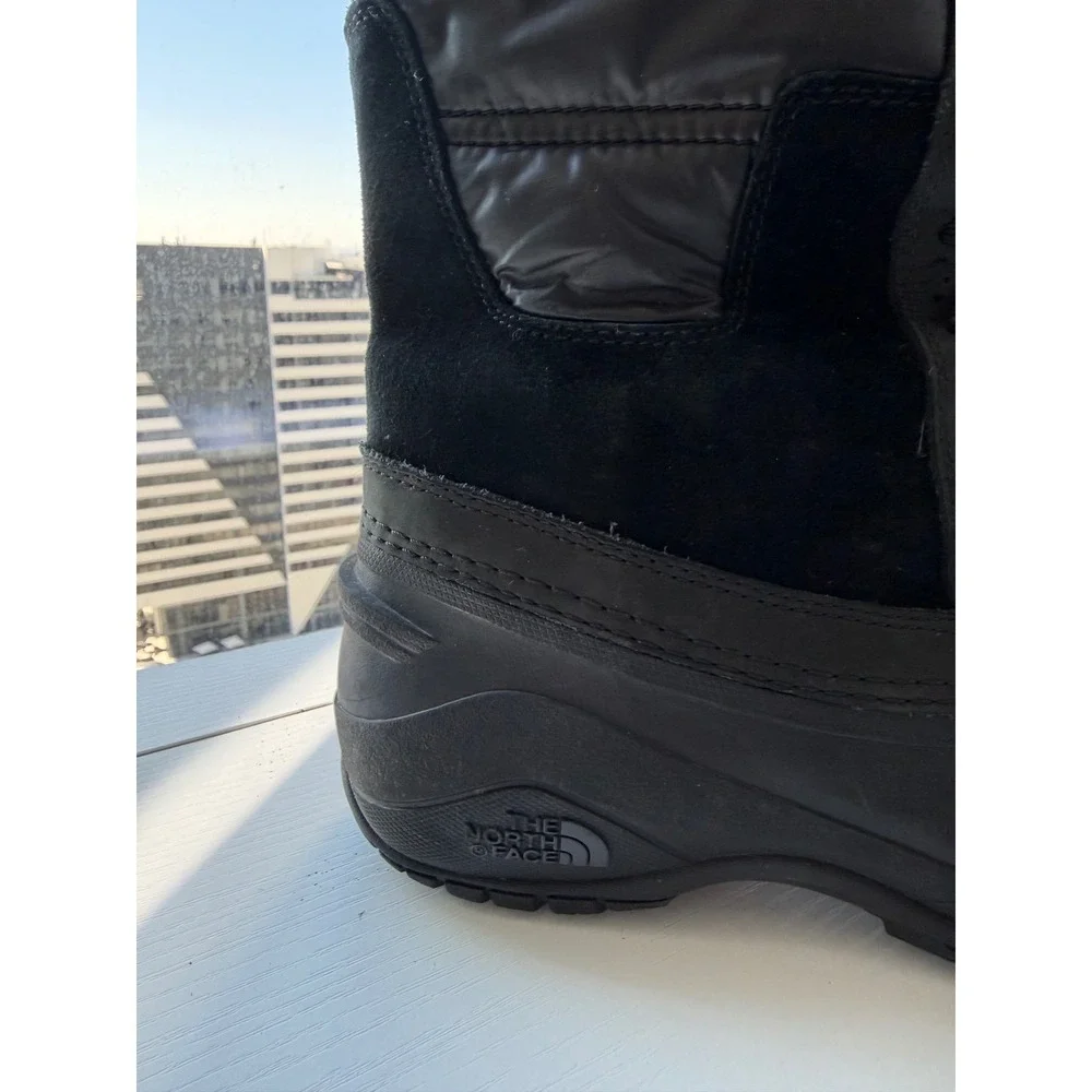 The North Face Shellista Women's Winter Boots Black Fur Lined US 8 EU‎ 39