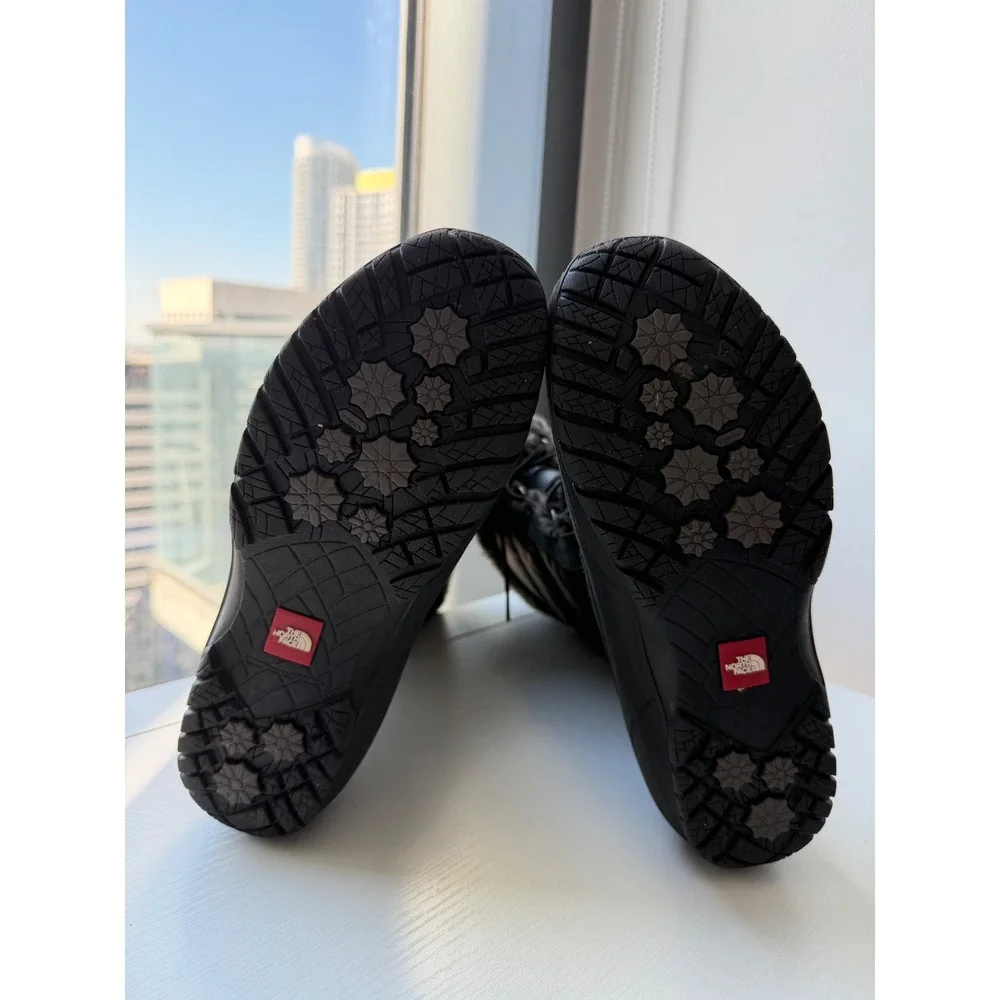 The North Face Shellista Women's Winter Boots Black Fur Lined US 8 EU‎ 39