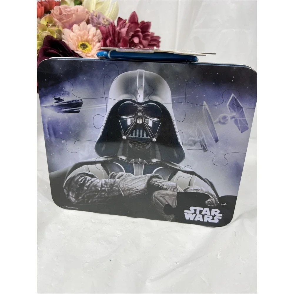 Disney Star Wars Darth Vader Lunchbox Puzzle 48 PC -unopened shelf‎ Wear Tin