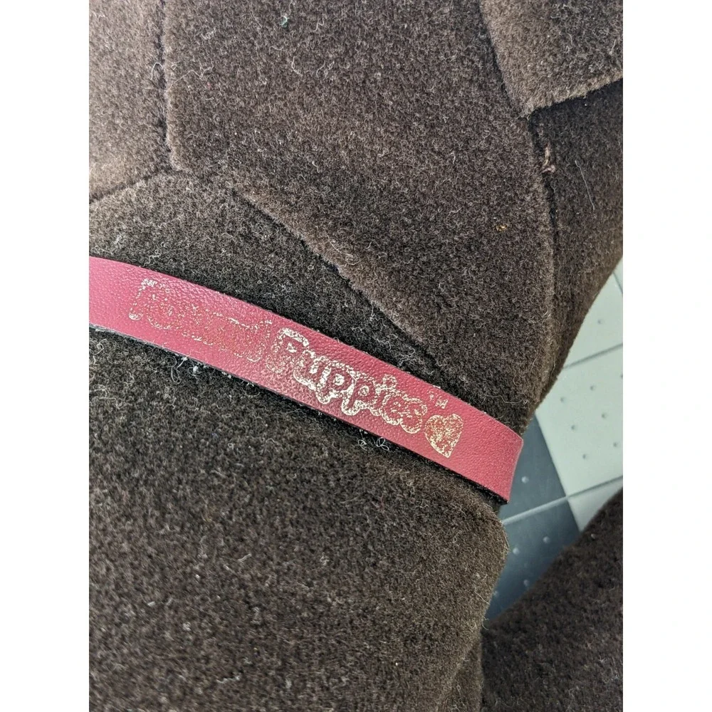 Tonka‎ Pound Puppies Brown Dog Plush Collar 17 Inch 1985 Stuffed Animal Toy