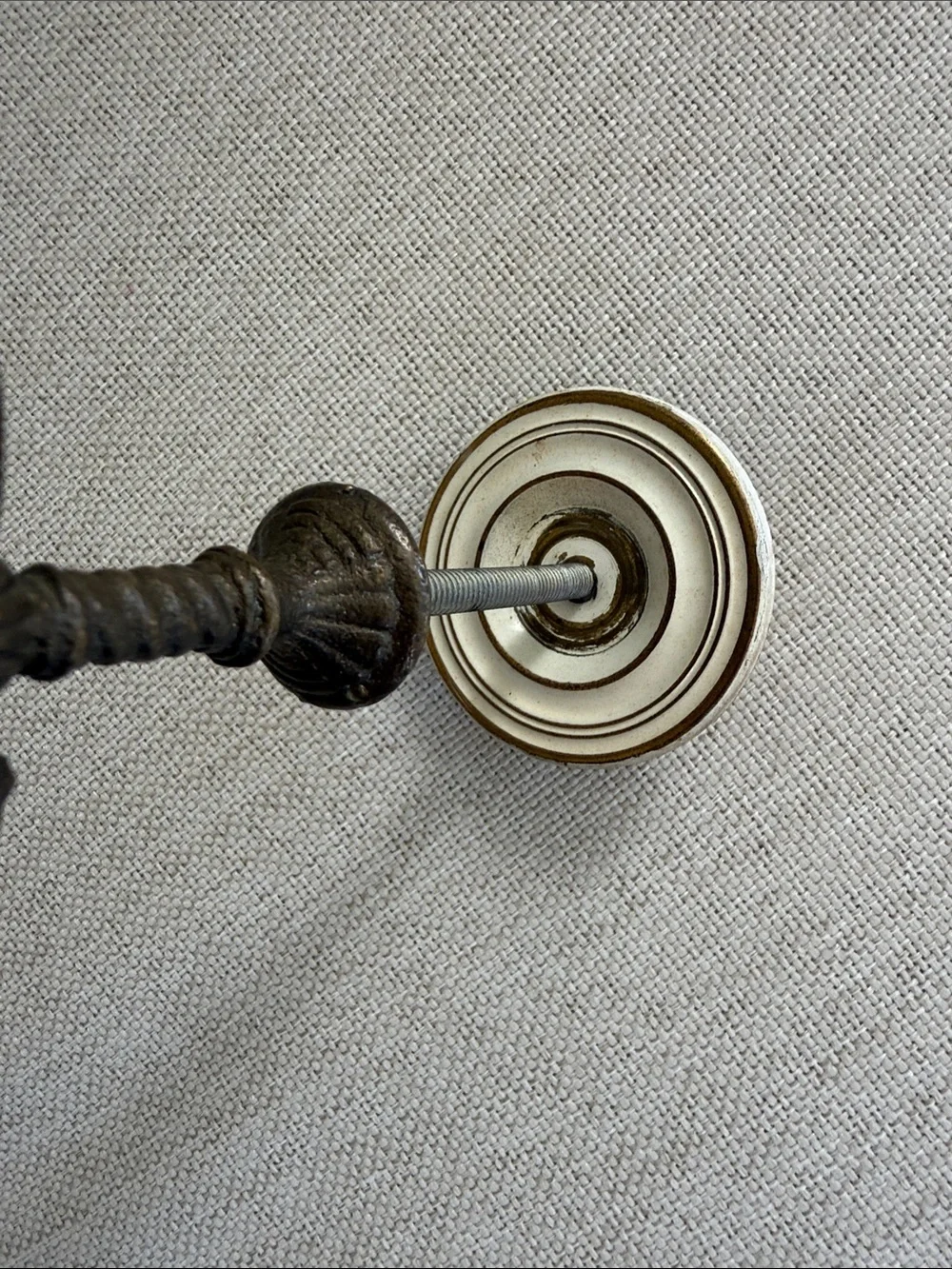 Vintage Seahorse Sea Serpent Hall Tree Hook - Wall Hook - Plant Hook