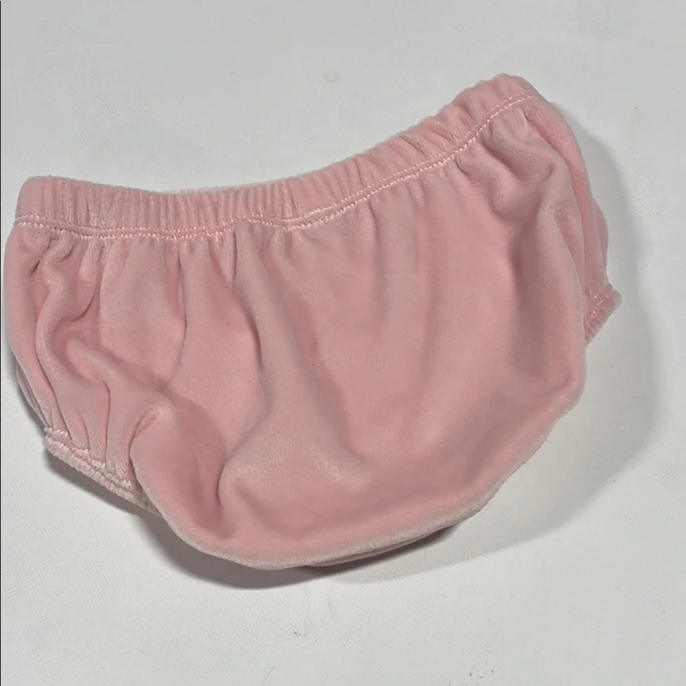 Pink Kids‎ Bloomers, diaper cover - 4230 - Size 6-9 months - Velvet Diaper Cover