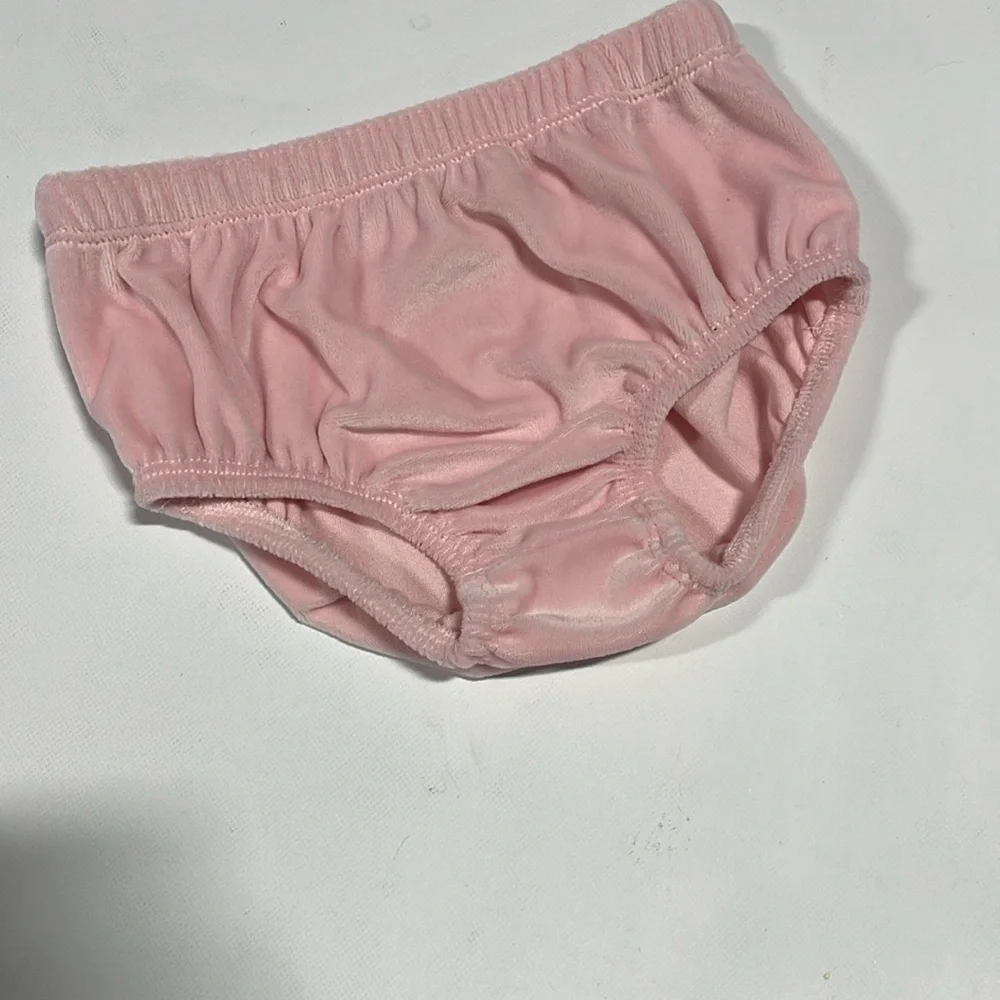 Pink Kids‎ Bloomers, diaper cover - 4230 - Size 6-9 months - Velvet Diaper Cover