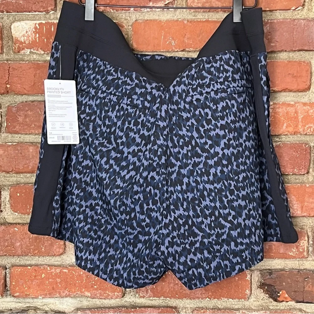 Athleta Nwt Women's Brookylyn Jogger shorts  lightweight size‎ 18 navy alvn