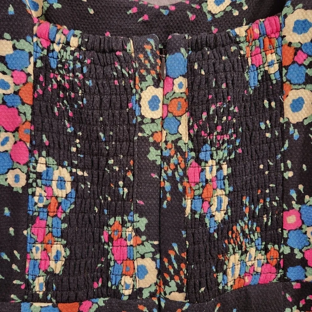Anthropologie vibrant floral