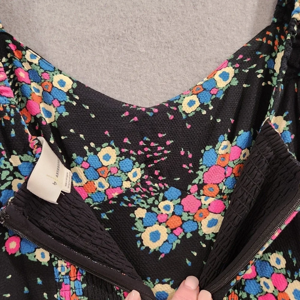 Anthropologie vibrant floral