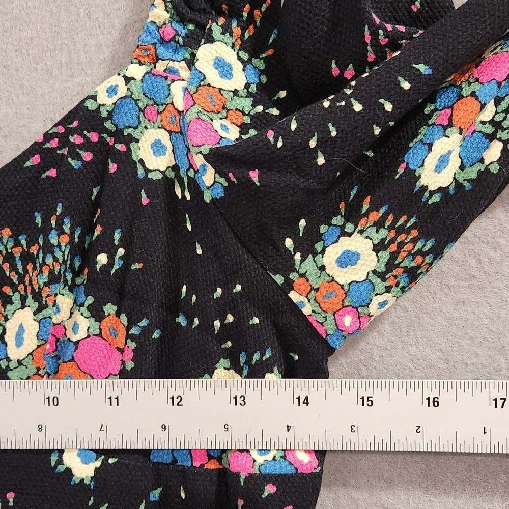 Anthropologie vibrant floral