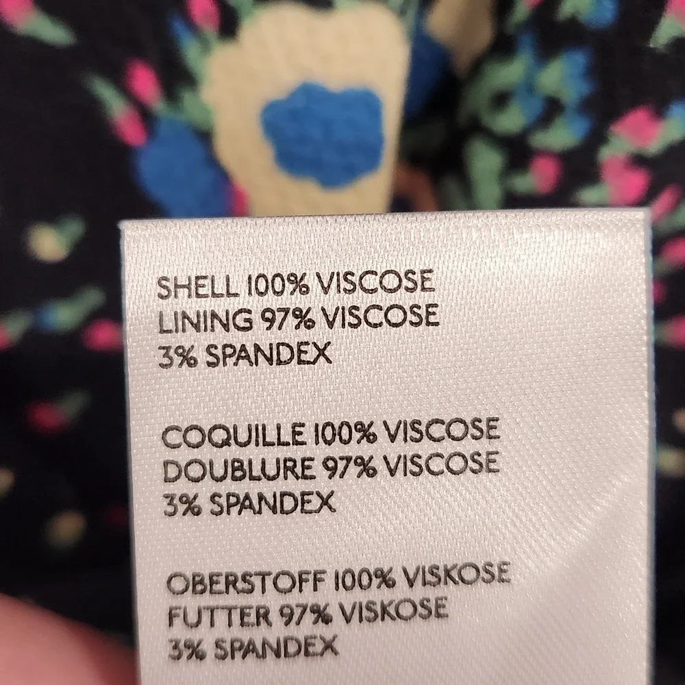 Anthropologie vibrant floral