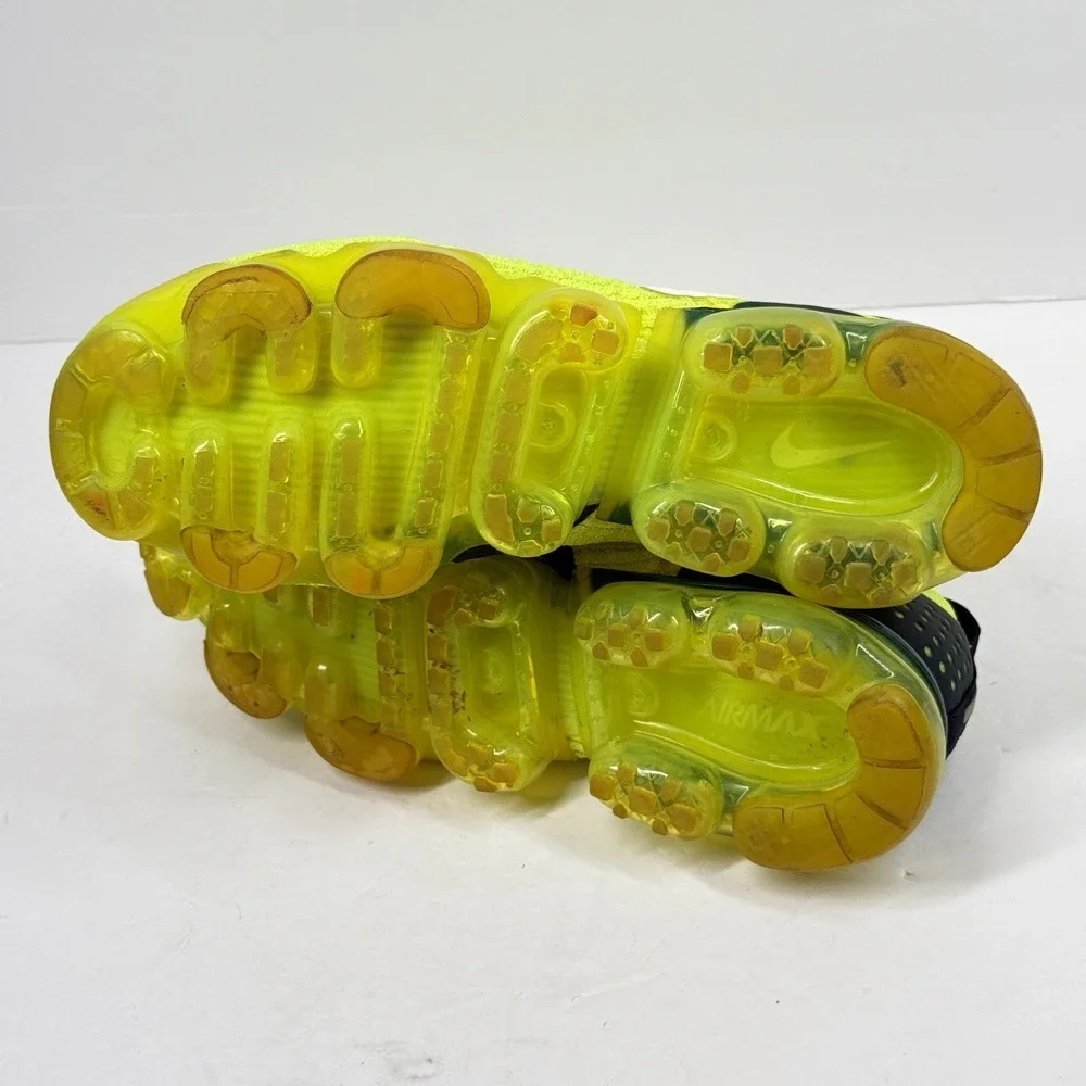 Nike Air VaporMax Flyknit 2 Running Sneakers Volt Flyknit Breathable Size 8