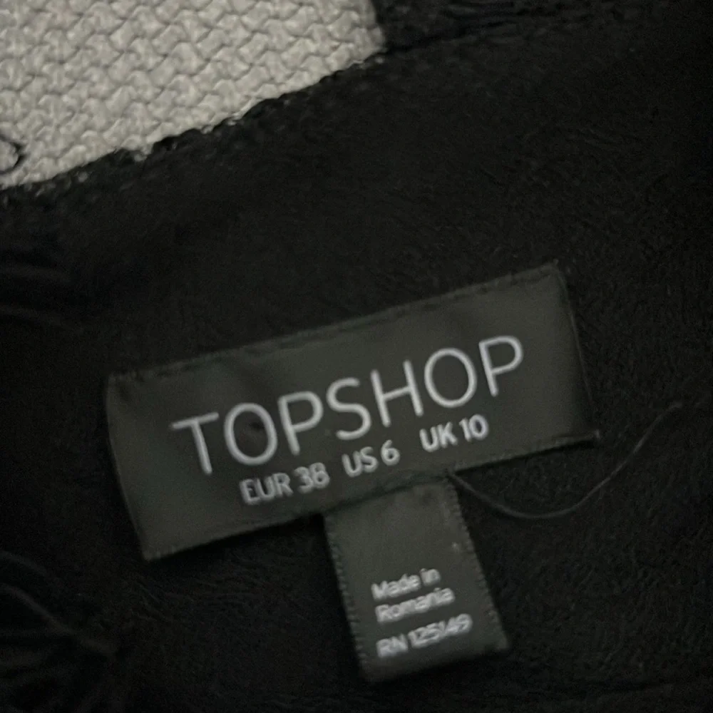 Topshop black lace