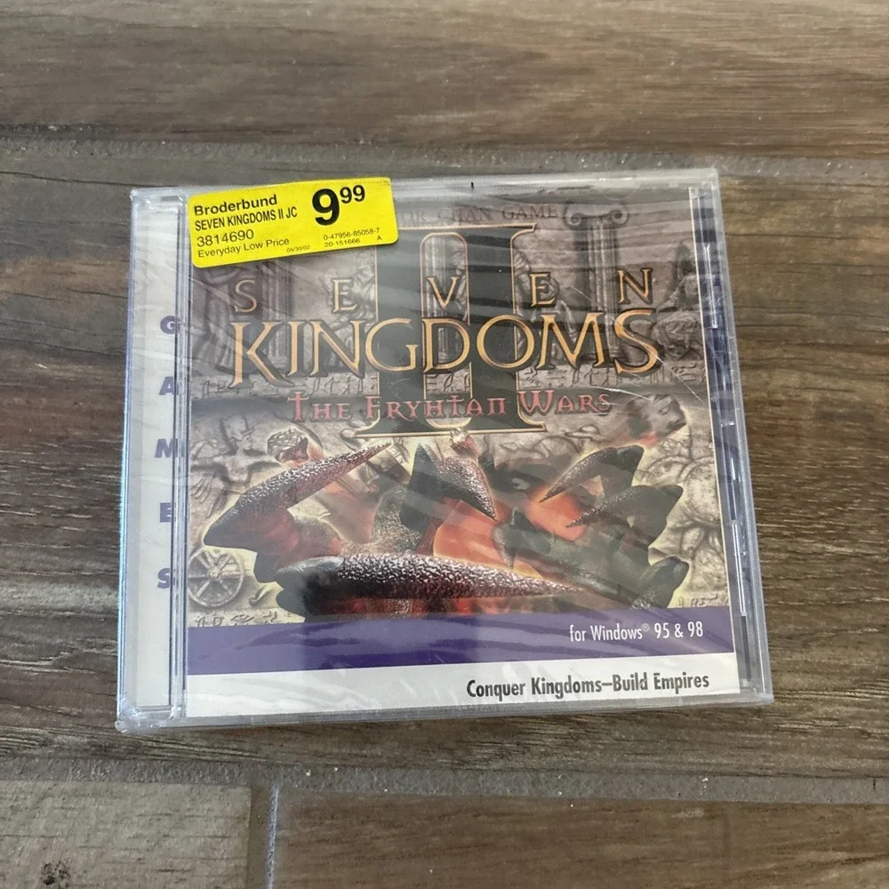 Seven Kingdoms‎ II: The Fryhtan Wars (PC, 1999) New