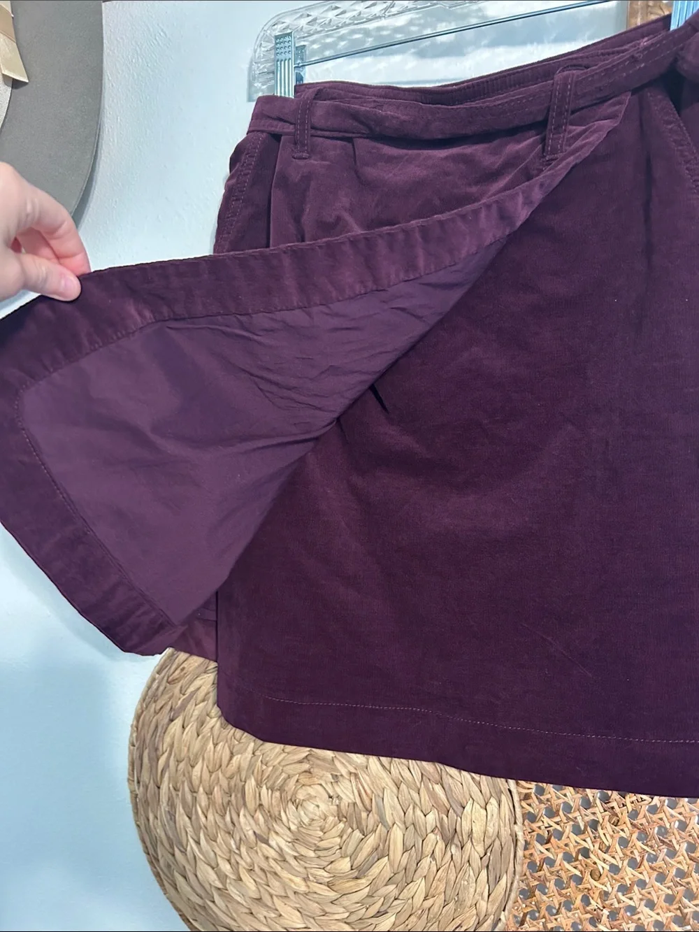 NWT Draper James Mini Wrap Skirt Size Small