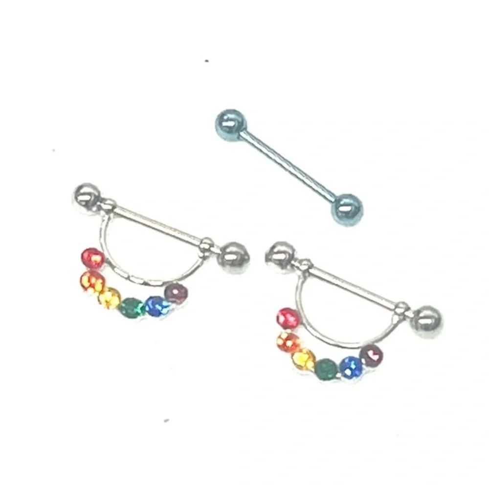 Rainbow barbell Set