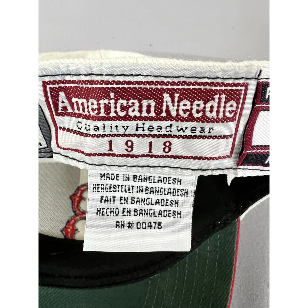 Rare American Needle Cream & Red 1909 Boston Red Sox Fitted Pro Model‎ Hat 7 Y2K