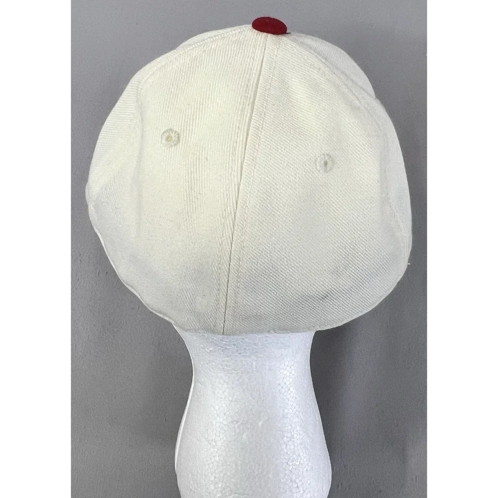 Rare American Needle Cream & Red 1909 Boston Red Sox Fitted Pro Model‎ Hat 7 Y2K