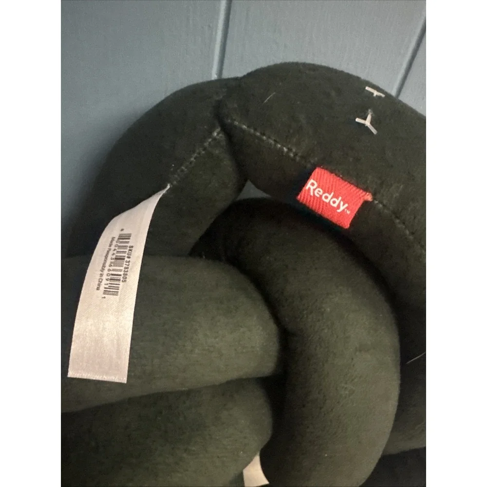 Reddy Dog Toy Snuffle Pet Mat Plush‎ Stuffed Green KNOT Chew Toy Cushion NWOT