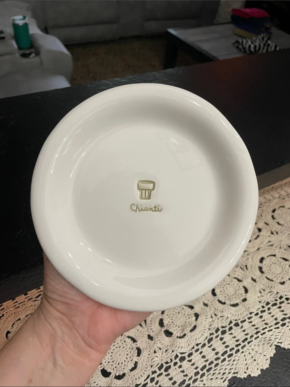 WilliamsSonomaChianti, Porto& Chardonnay White Ceramic Appetizer Plates-Set of 3