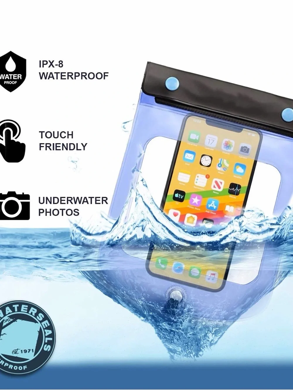 WaterSeals blue waterproof