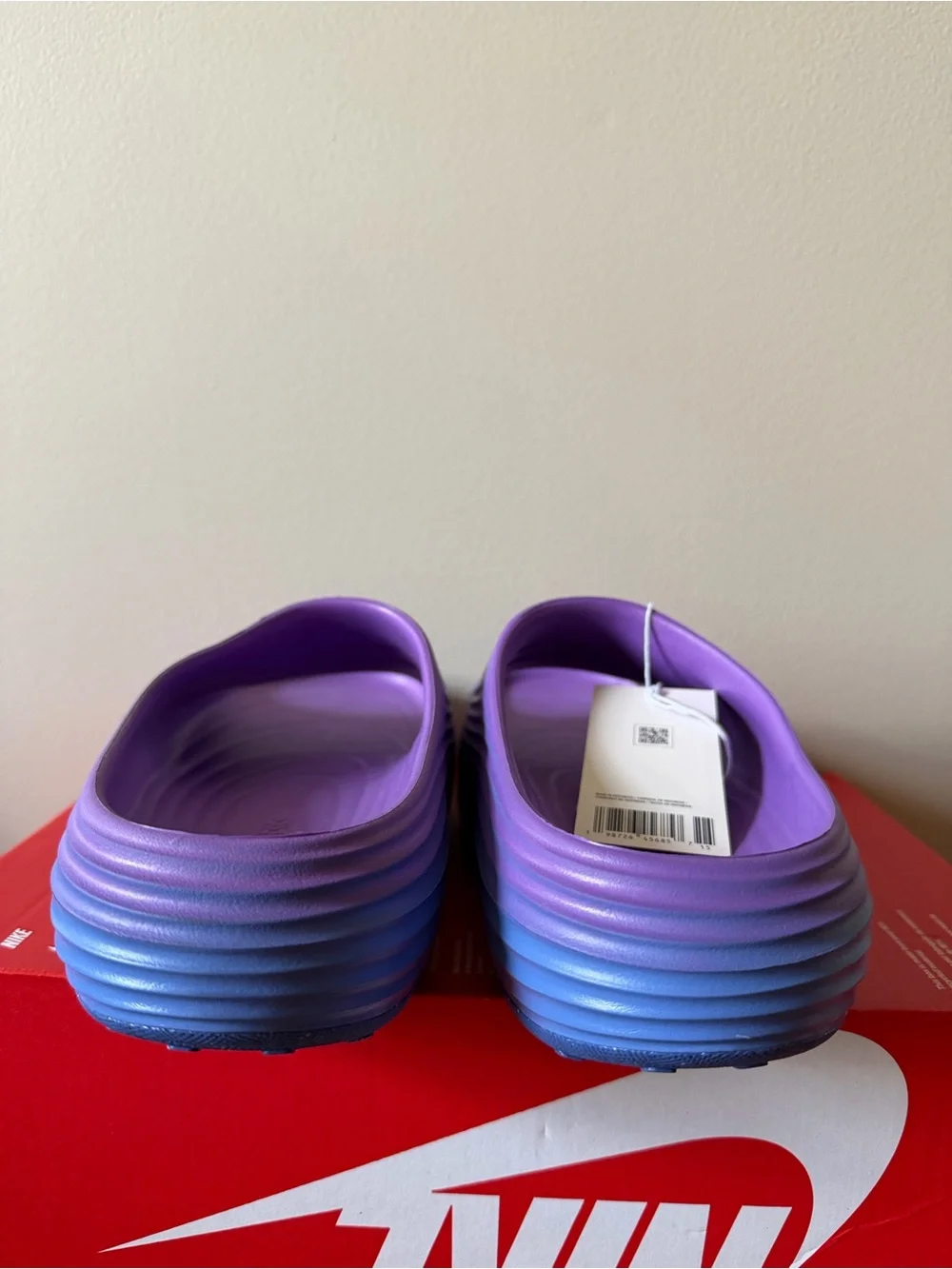 Nike REACTX REJUVEN8 Slide Bright Violet HV4484-500 Women’s Size 10