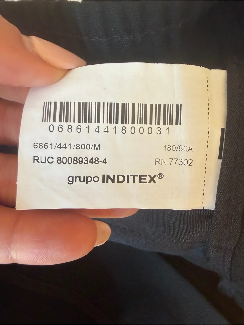 Zara slim fit